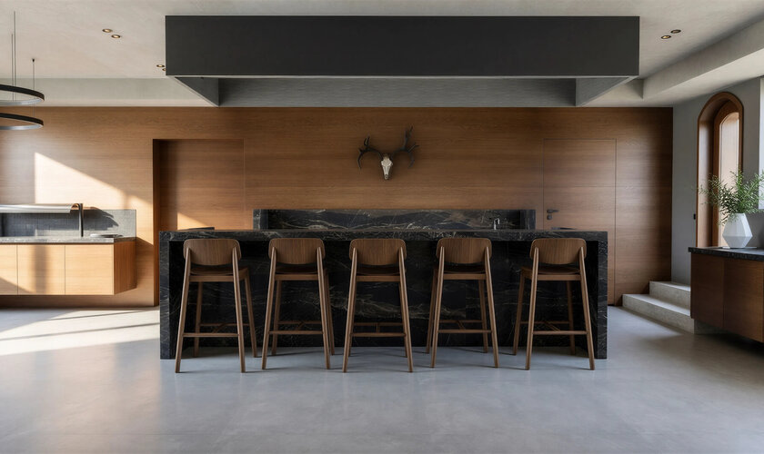 Der neue Grill in der BBQ Lounge Kokon.